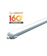 150cm 160lm/W 32W wasserdichte komplette LED-Wannenleuchte, Durchgangsverdrahtet - 5120lm, IP65