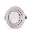 3er-Pack 5W Einbaustrahler - Stahlfront, komplett mit GU10-Fassung und LED-Spot