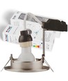 3er-Pack 5W Einbaustrahler - Stahlfront, komplett mit GU10-Fassung und LED-Spot