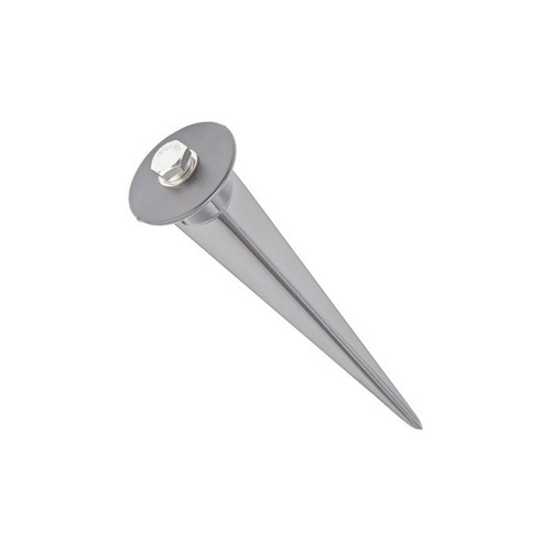 V-Tac Erdspieß für LED-Flutlichtstrahler - Durchmesser 6 cm, Höhe 26,5 cm