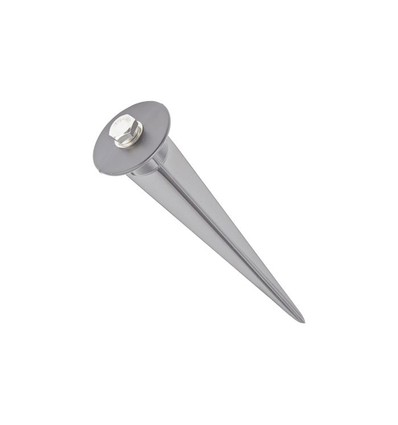 V-Tac Erdspieß für LED-Flutlichtstrahler - Durchmesser 6 cm, Höhe 26,5 cm