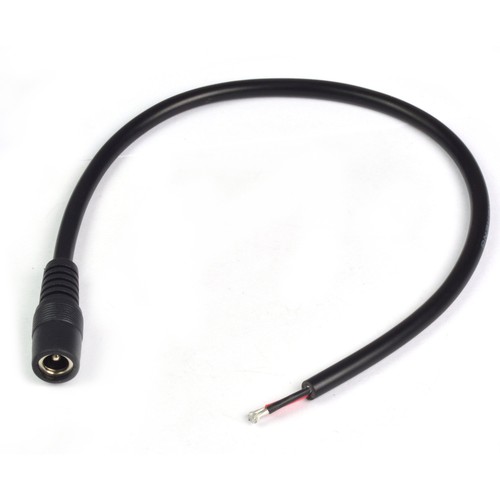DC-Buchsenstecker - 5V-48V, schwarz