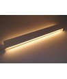 20W LED weiße längliche Wandleuchte - IP44 Außenbereich, indirekt, inkl. Leuchtmittel