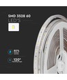 5m 4,2W/m spritzwassergeschützter LED-Streifen - 12V DC, IP65, 60 LEDs pro Meter