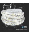5m 4,8W/m spritzwassergeschützter LED-Streifen - IP65, 30 LEDs pro Meter