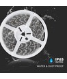 5m 11W/m spritzwassergeschützter LED-Strip - 12V DC, IP65, 60 LED pro Meter