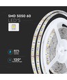V-Tac 7W/m RGB spritzwassergeschütztes LED-Strip - 5m, 60 LEDs pro Meter