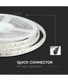 5m 9W/m spritzwassergeschützter LED-Streifen - 24V DC, IP65, 60 LEDs pro Meter