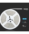 5m 9W/m spritzwassergeschützter LED-Streifen - 24V DC, IP65, 60 LEDs pro Meter
