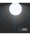 E27 10W LED Globe-Lampe - Ø9,5 cm