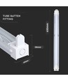 60cm T8 LED-Lichtleiste - Für 1x 60cm LED-Röhre, IP20 Innenbereich
