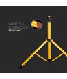 V-Tac Stativ für Fluter - Tripod, klappbar
