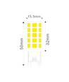 G9 3,5W LED-Leuchtmittel