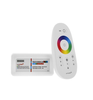RGB-Controller mit Fernbedienung - RF kabellos, 12V (216W), 24V (432W)
