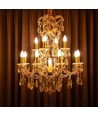 E14 4W LED-Kerzenlampe - Filament, Rauchglas, extra warm