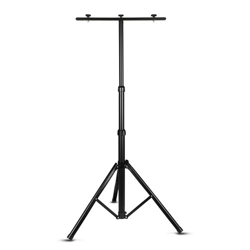 V-Tac Stativ für Fluter - Tripod, schwarz, klappbar