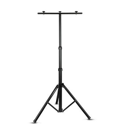 V-Tac Stativ für Fluter - Tripod, schwarz, klappbar