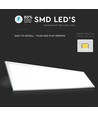 V-Tac 120x30 LED-Panel - 29W, weißer Rahmen, 120lm/W