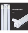 150cm T8 LED-Lichtleiste - Für 2x 150cm LED-Röhren, IP20 Innenbereich