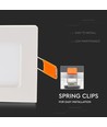 3W 8,4x8,4cm LED Einbaupanel - Ausschnitt: 7,3 x 7,3 cm, Maße: 8,4 x 8,4 cm