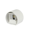 5W LED Wandleuchte - IP65 Außenbereich, Rund, Weiß, Verstellbarer Abstrahlwinkel, Inkl. Leuchtmittel