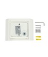 5W LED Wandleuchte - IP65 Außenbereich, Rund, Weiß, Verstellbarer Abstrahlwinkel, Inkl. Leuchtmittel