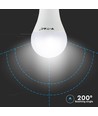 E27 6W LED-Lampe - Mit RF-Fernbedienung, RGB