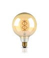 E27 5W LED Globe-Lampe - Ø12,5cm, Kohlefaden, extra warmweiß