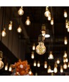 E27 5W LED Globe-Lampe - Ø12,5cm, Kohlefaden, extra warmweiß