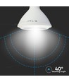 E27 12,8W LED Spot-Leuchtmittel - PAR38, Samsung LED Chip
