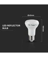 E27 8W LED-Reflektorlampe - R63, Samsung LED-Chip