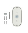 6W LED Wandleuchte Weiß - IP65 Außenbereich, Oval, 350 Grad drehbar, inkl. Leuchtmittel