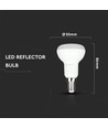E14 4,8W LED Spot-Leuchtmittel - R50, Cree LED Chip