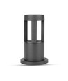 V-Tac 10W LED Gartenlampe - Schwarz, 25 cm, IP65, 230V