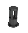 V-Tac 10W LED Gartenlampe - Schwarz, 25 cm, IP65, 230V