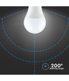 B22 9W LED-Lampe