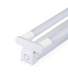 V-Tac 150 cm Doppel-LED-Grundleuchte - Inkl. 2 Stk. 22W LED-Röhren, IP20