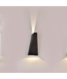 6W LED-Wandleuchte - IP65 Außenbereich, Schwarz, inkl. Leuchtmittel