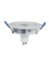 MR16 oder GU10 Downlight-Set, ohne Leuchtmittel, mattweiß, Lochausschnitt: Ø7,5 cm, Maße: Ø9,1 cm
