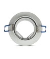 MR16 oder GU10 Downlight-Set, ohne Leuchtmittel, mattweiß, Lochausschnitt: Ø7,5 cm, Maße: Ø9,1 cm