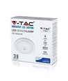 12W LED-Sensorleuchte - IP20 Innenbereich, Samsung LED-Chip, PIR-Sensor, inkl. Leuchtmittel