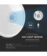 12W LED-Sensorleuchte - IP20 Innenbereich, Samsung LED-Chip, PIR-Sensor, inkl. Leuchtmittel