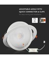20W Ø17cm LED-Strahler - Ausschnitt: Ø14,5 cm, Maße: Ø17 cm, 3 cm hoch, Samsung LED-Chip