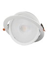 30W Ø22,5cm LED Spotlight - Ausschnitt: Ø19,5 cm, Maße: Ø22,5 cm, 3 cm hoch, Samsung LED Chip
