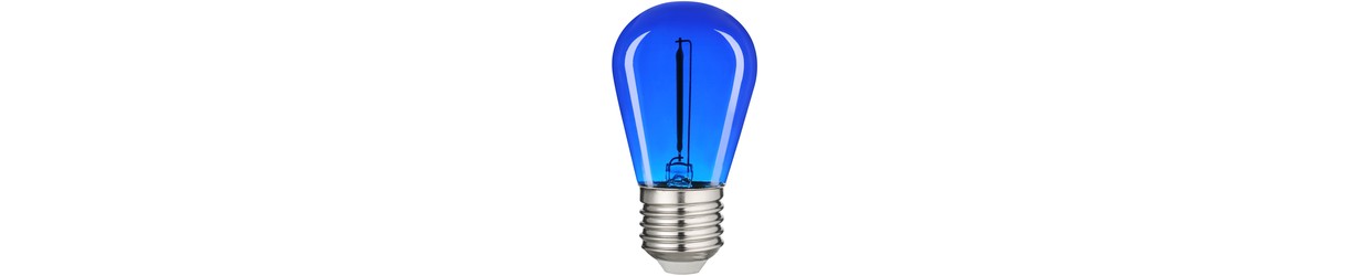 Farbige E27 LED Lampen