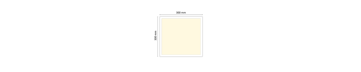 LED Panele 30x30 cm