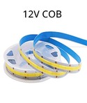 Einfarbige COB LED Streifen 12V