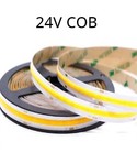 Einfarbige LED Streifen 24V COB