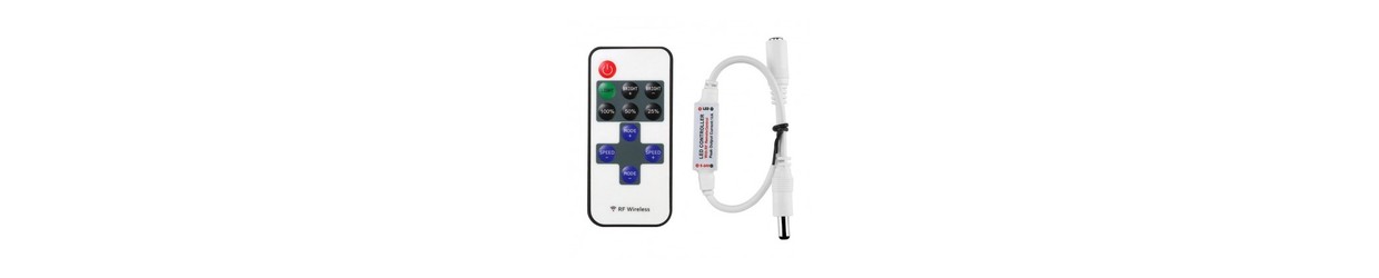 Einfarbige LED Streifen Zubehör 12V/24V