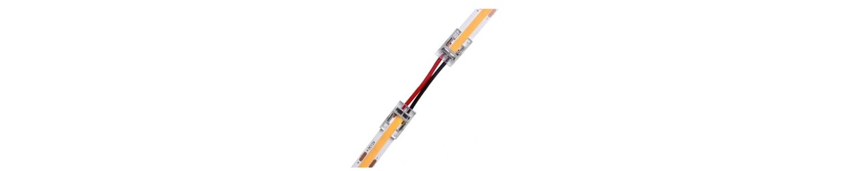 Einfarbige COB LED Streifen Zubehör 12V/24V
